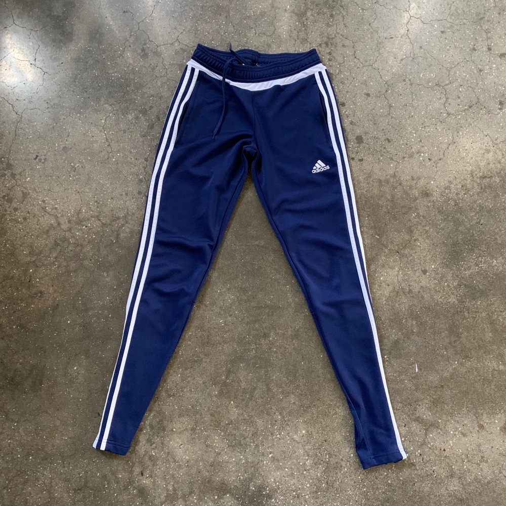 Blue Adidas Track Pants Joggers